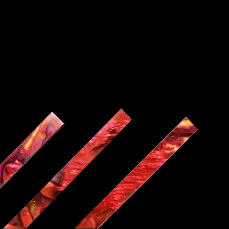 Paua Abalone Inlay Strips, 3-Pack - full pic 
