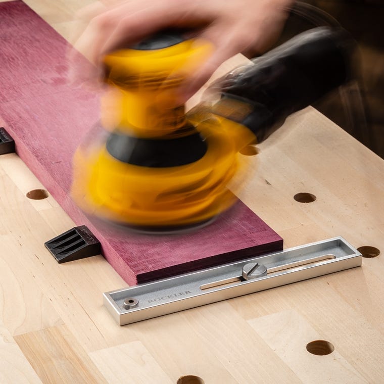 Rockler Dog Hole Planing Stop - full pic 