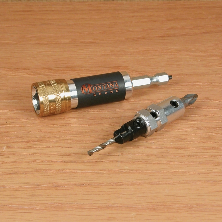 Montana Quick-Change Countersink Drill Bit/Driver Bit Set - full pic 