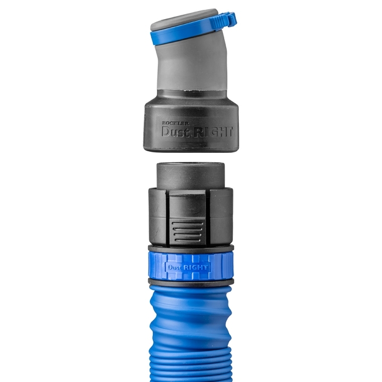 Dust Right Click-Connect FlexiPort, 1'' ID - full pic 