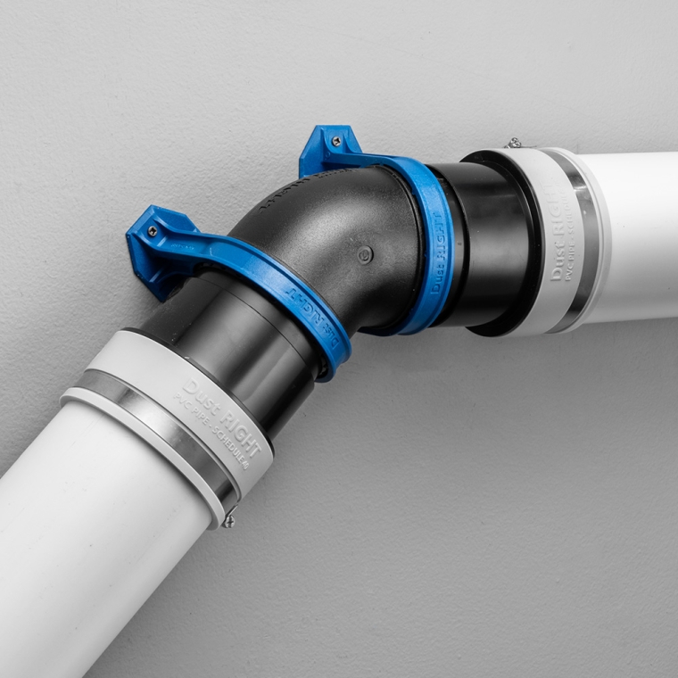 Dust Right Ready-Mount 4'' 45 degree Elbow - full pic 