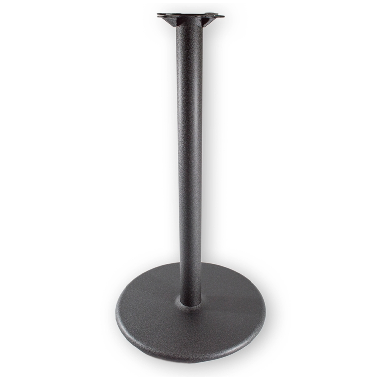 Round Flat Style Dia. Cast Iron Table Base - full pic 