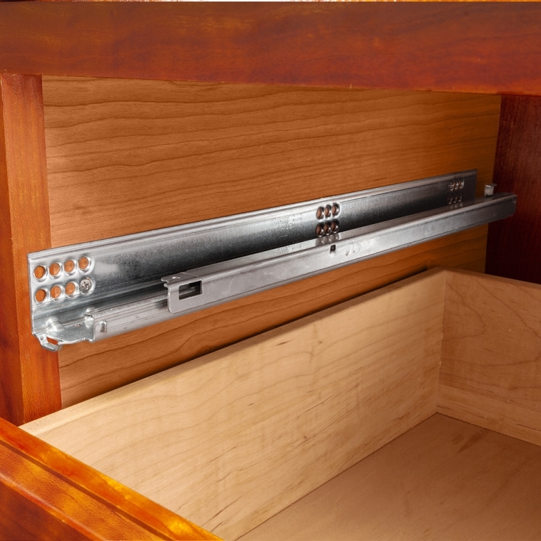 Blum Tandem Edge 7/8 Extension Drawer Slides with Blumotion Kit - full pic 