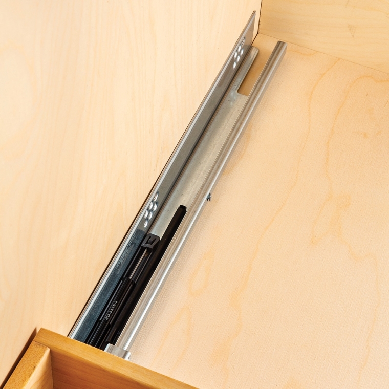 Blum Tandem Edge 7/8 Extension Drawer Slides with Blumotion Kit - full pic 