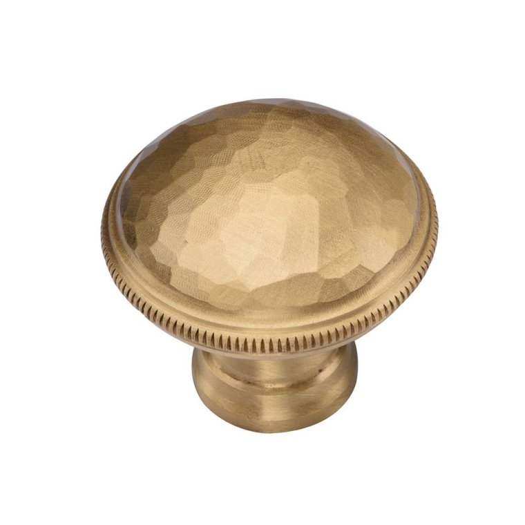 Hammered Cabinet Knob - full pic 