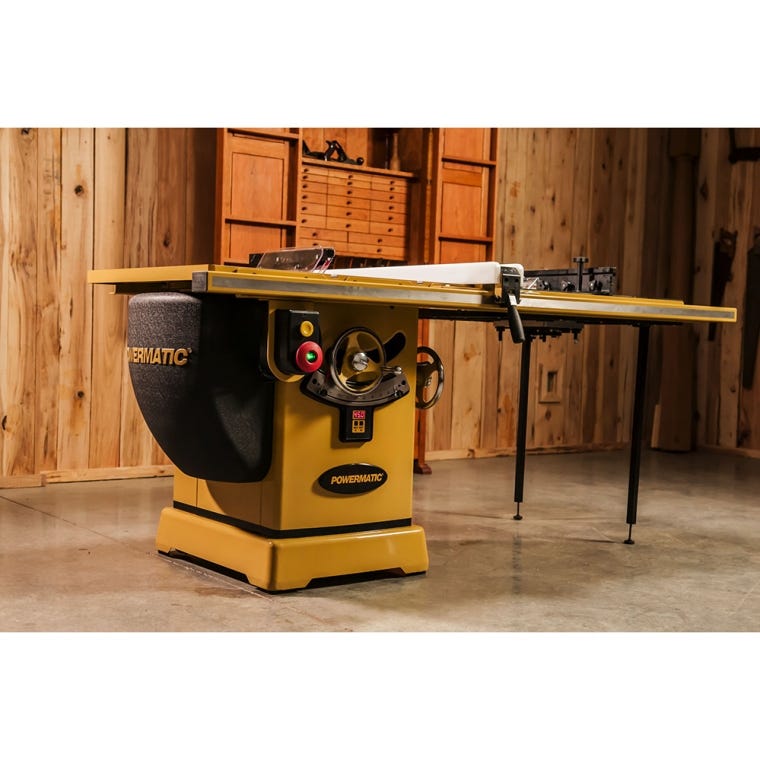 Powermatic PM2000B Table Saw, 3HP 1-Phase 230V, 50'' Rip Accu-Fence - full pic 