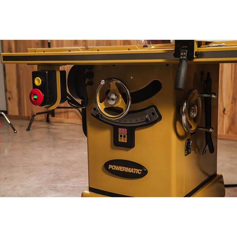 Powermatic PM2000B Table Saw, 3HP 1-Phase 230V, 50'' Rip Accu-Fence - full pic 