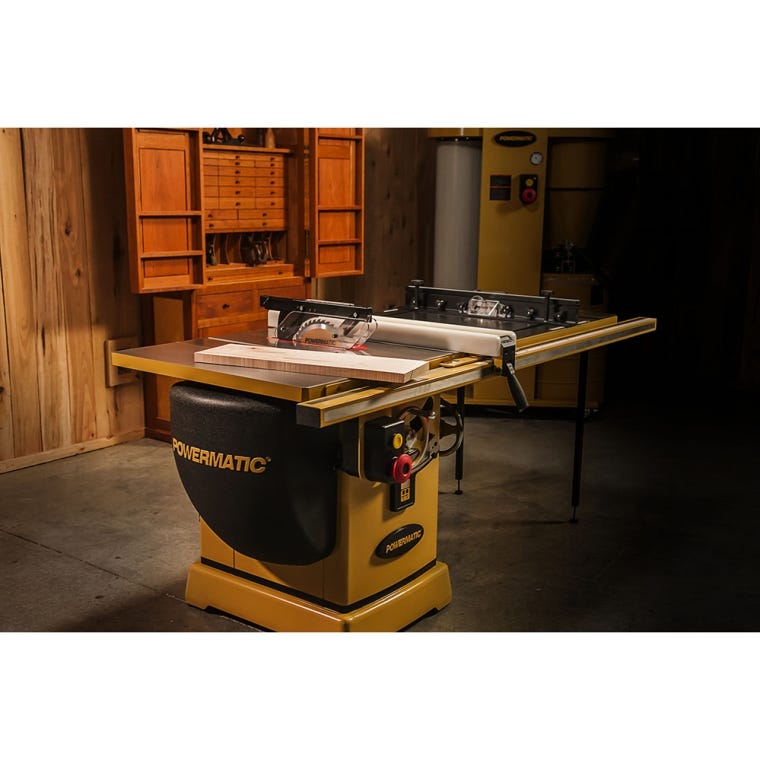 Powermatic PM2000B Table Saw, 3HP 1-Phase 230V, 50'' Rip Accu-Fence - full pic 