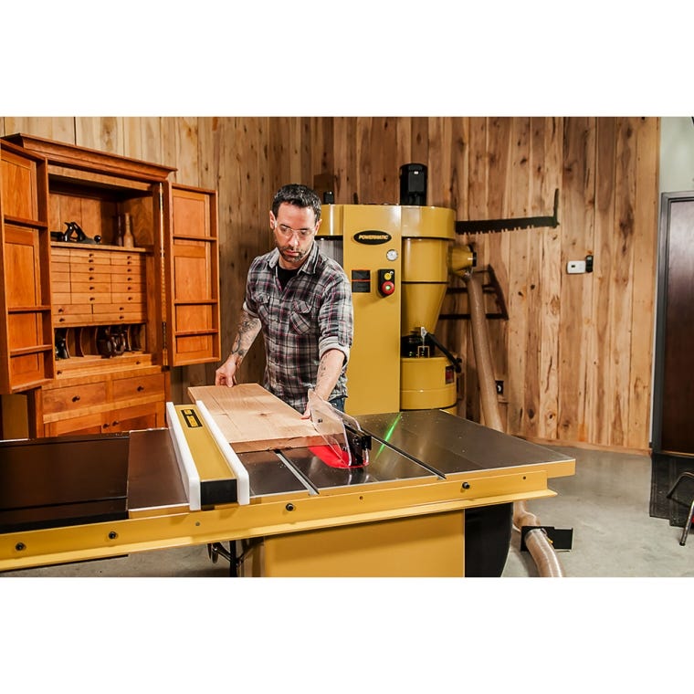 Powermatic PM2000B Table Saw, 3HP 1-Phase 230V, 50'' Rip Accu-Fence - full pic 