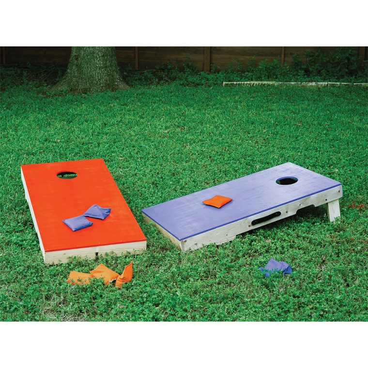 Rockler Suitcase Style Cornhole Boards Plan with 1/4'' MDF Templates - full pic 