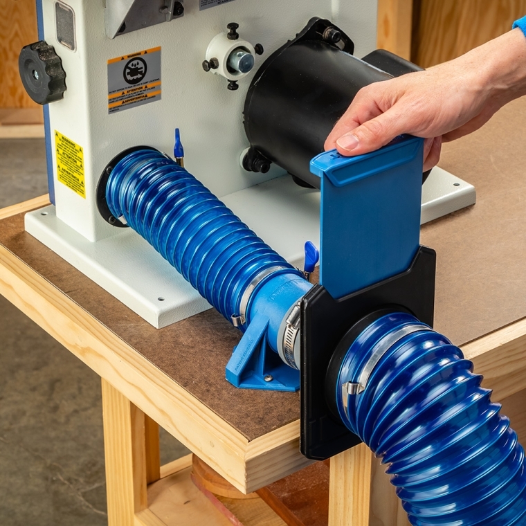 Dust Right 4'' to 2-1/2'' Tool Blast Gate - full pic 