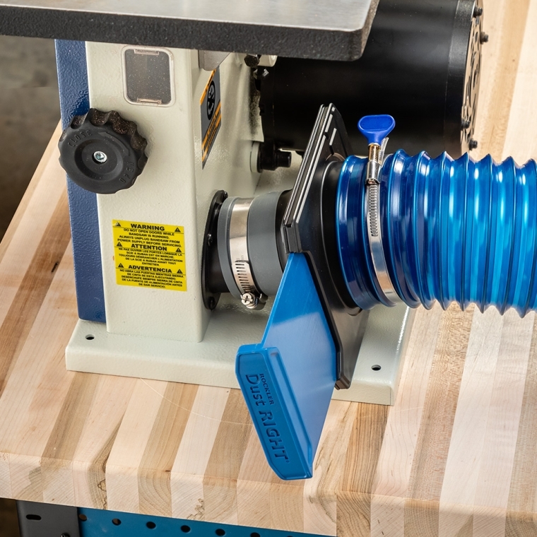 Dust Right 4'' to 2-1/2'' Tool Blast Gate - full pic 