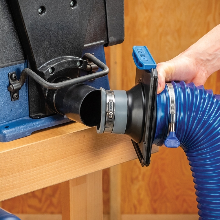 Dust Right 4'' to 2-1/2'' Tool Blast Gate - full pic 