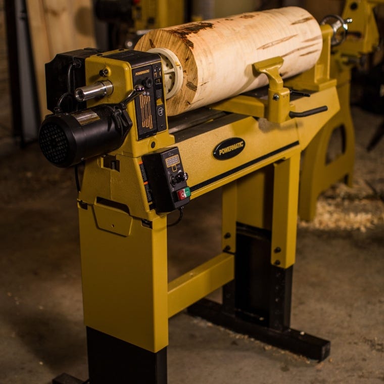Powermatic PM2014 1HP Lathe with Stand - full pic 