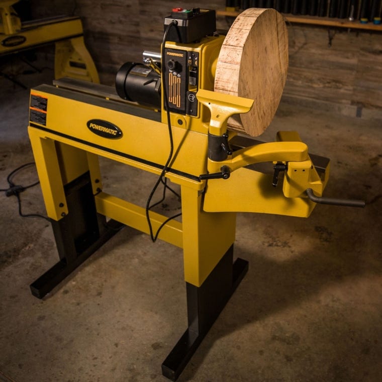 Powermatic PM2014 1HP Lathe with Stand - full pic 