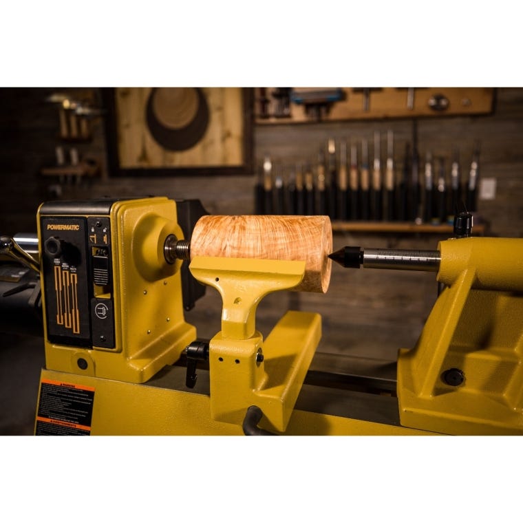 Powermatic PM2014 1HP Lathe with Stand - full pic 