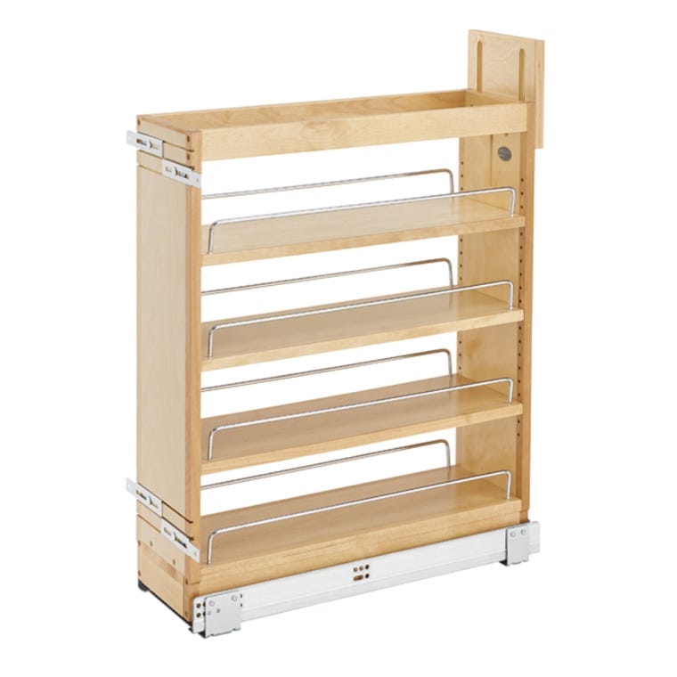 Rev-A-Shelf- Base Cabinet Pullout Organizer with Blumotion Soft-Close - full pic 