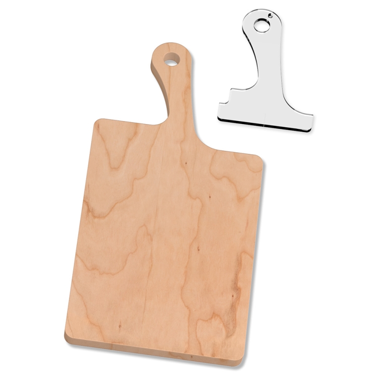 Rockler Cutting Board Handle Shape Templates - full pic 