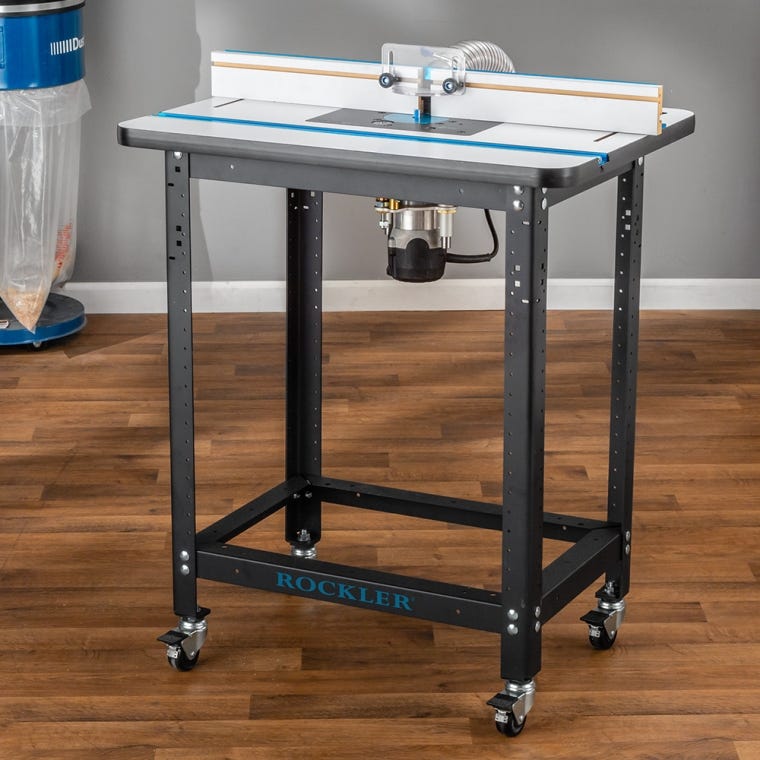 Rockler Rock-Steady Router Table Stand Kit,  26''W x 18''D x 32''H - full pic 