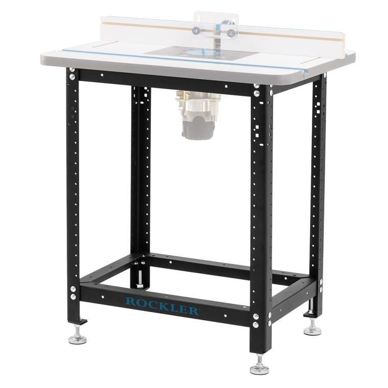 Rockler Rock-Steady Router Table Stand Kit,  26''W x 18''D x 32''H - full pic 
