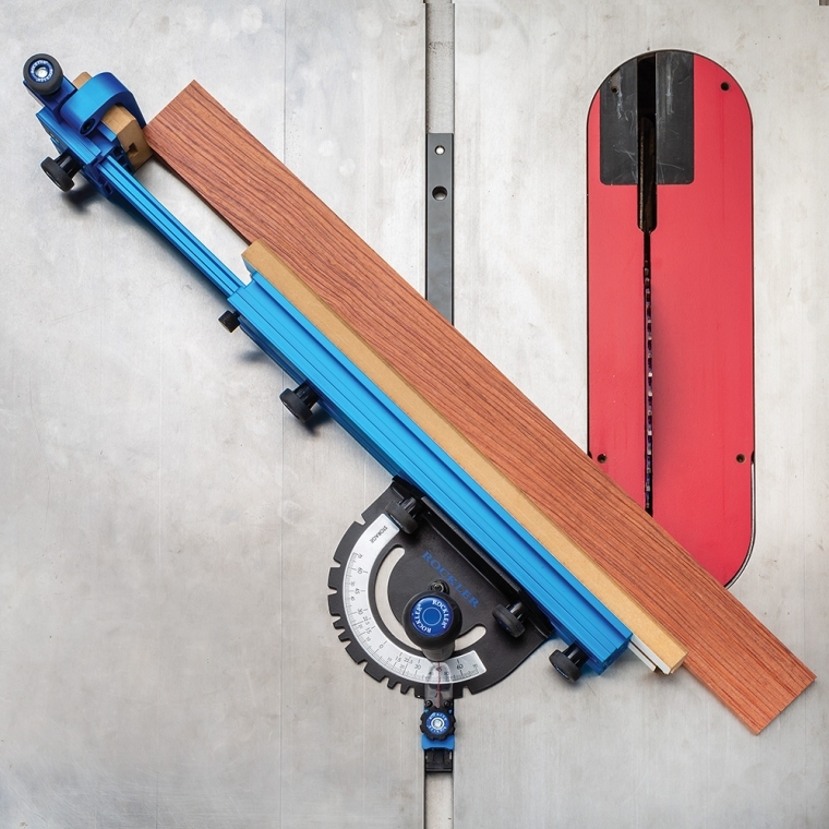 Replacement MDF Fence for Rockler Miter Gauge Fence - full pic 