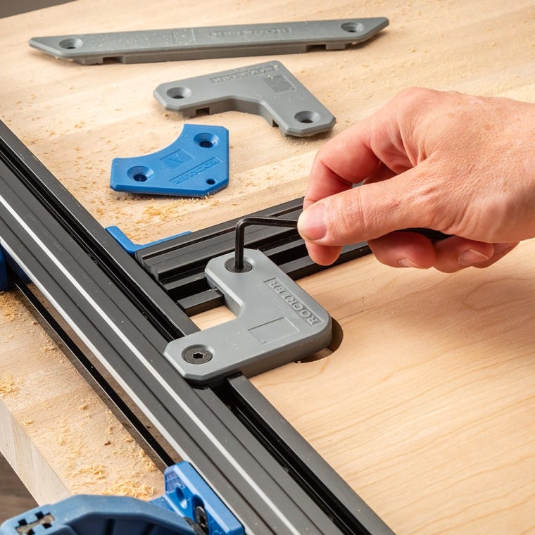 Rockler Cutting Board Juice Groove Routing Jig - full pic 
