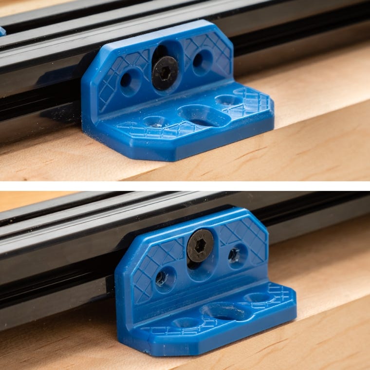 Rockler Cutting Board Juice Groove Routing Jig - full pic 