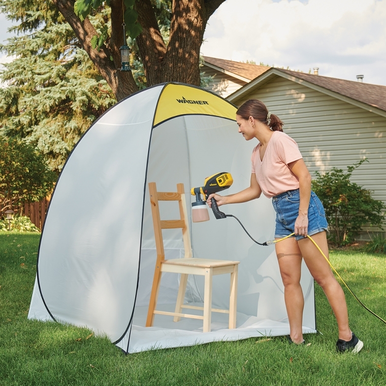 Medium Wagner Spray Shelter - full pic 