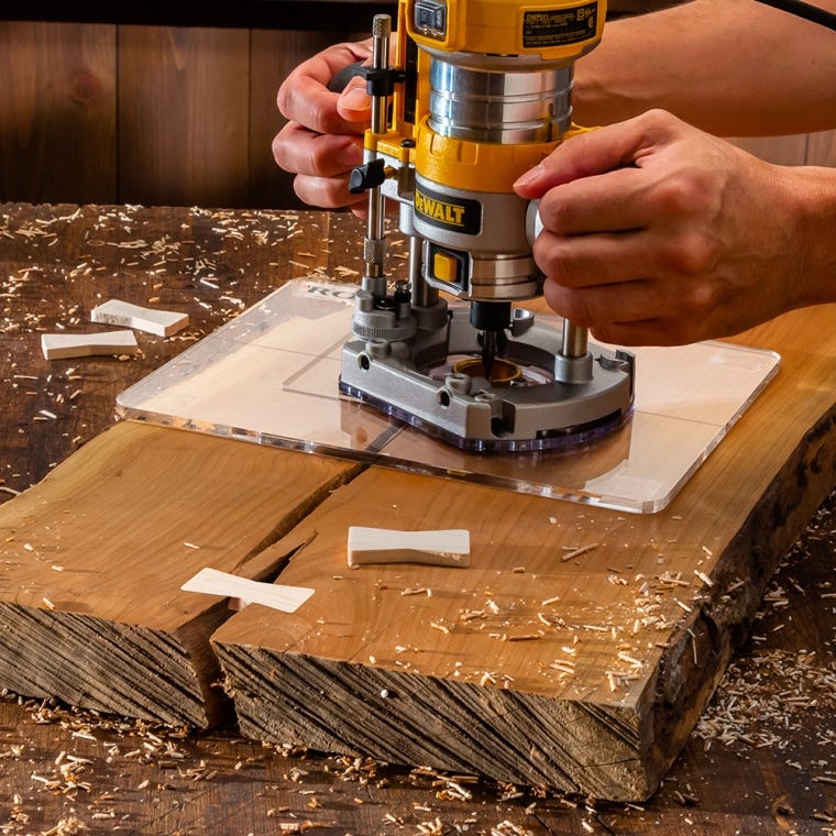 Rockler Wood Bow Tie Inlay System - full pic 