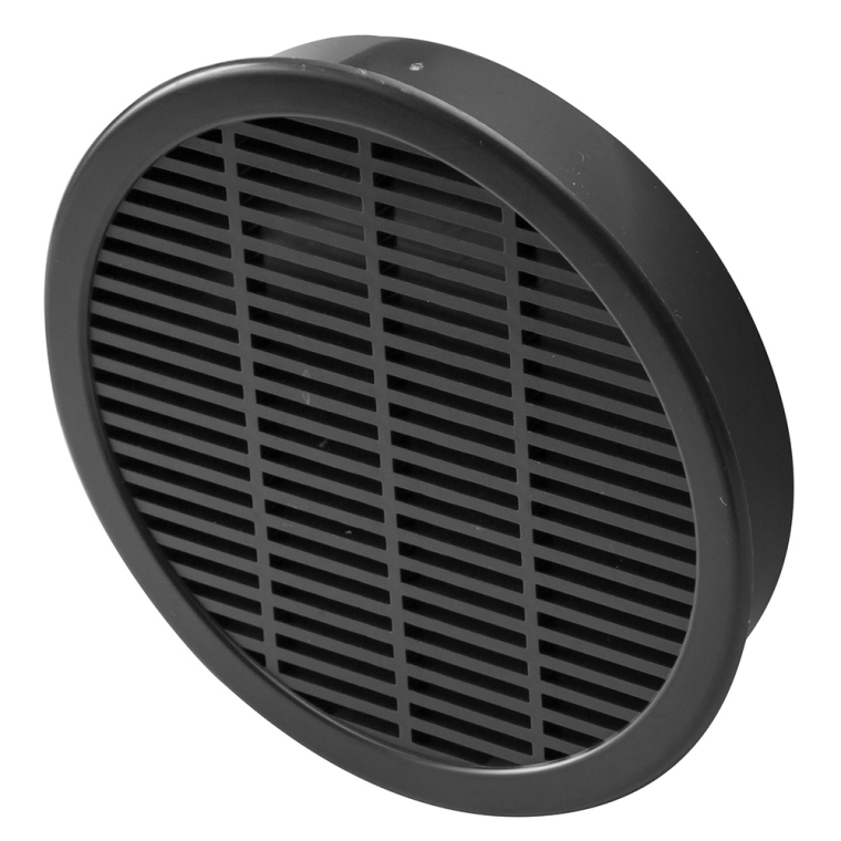 Round Vent Grill, Fits 4'' Hole - full pic 
