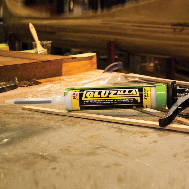 Gluzilla Epoxy Adhesive, 185 mL Cartridge - full pic 