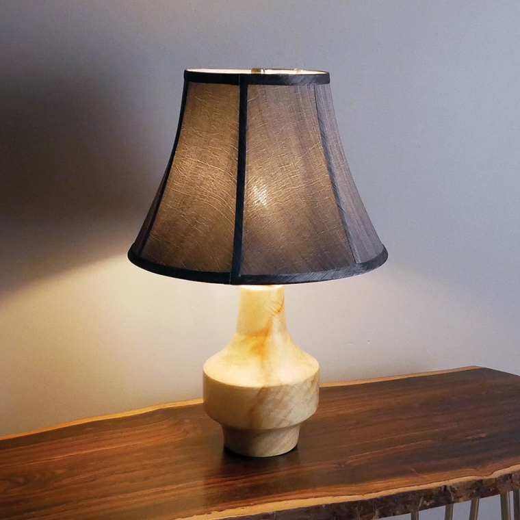 Table Lamp Socket Kit with Harp Receiver, Antique Brass - full pic 