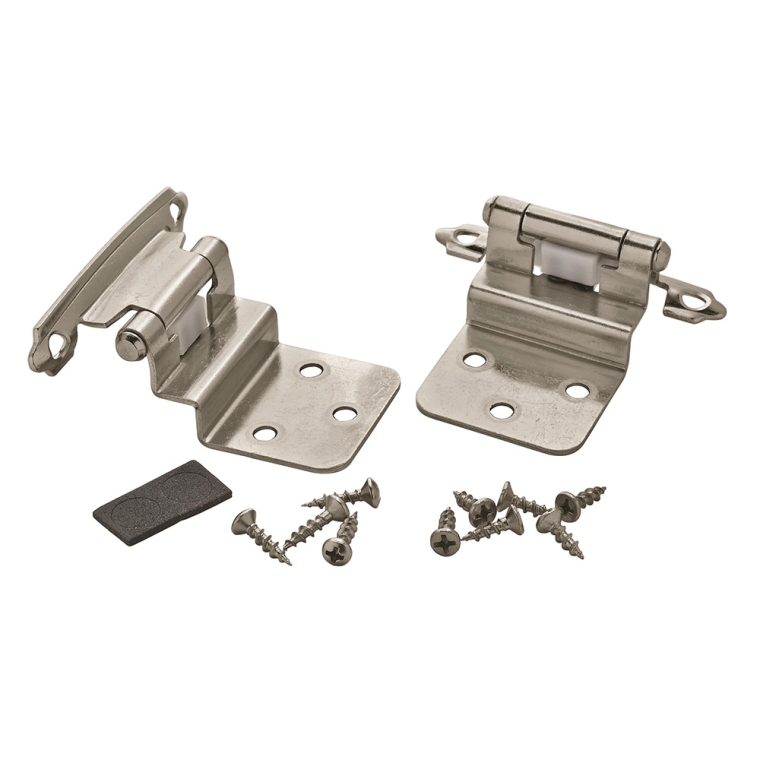 3/8'' Inset Self-Closing Face-Mount Cabinet Hinges (3428) - full pic 
