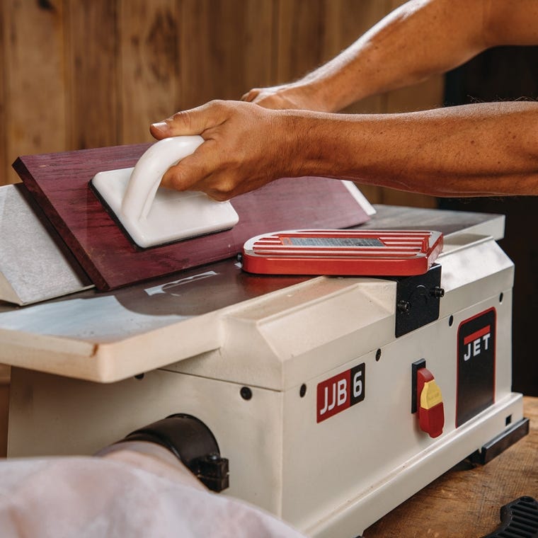 Jet Benchtop Jointer JJ-6HHBT with 6'' Helical Head - full pic 