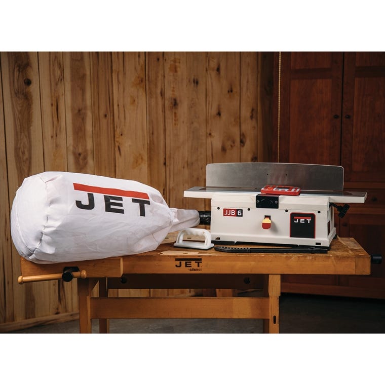 Jet Benchtop Jointer JJ-6HHBT with 6'' Helical Head - full pic 