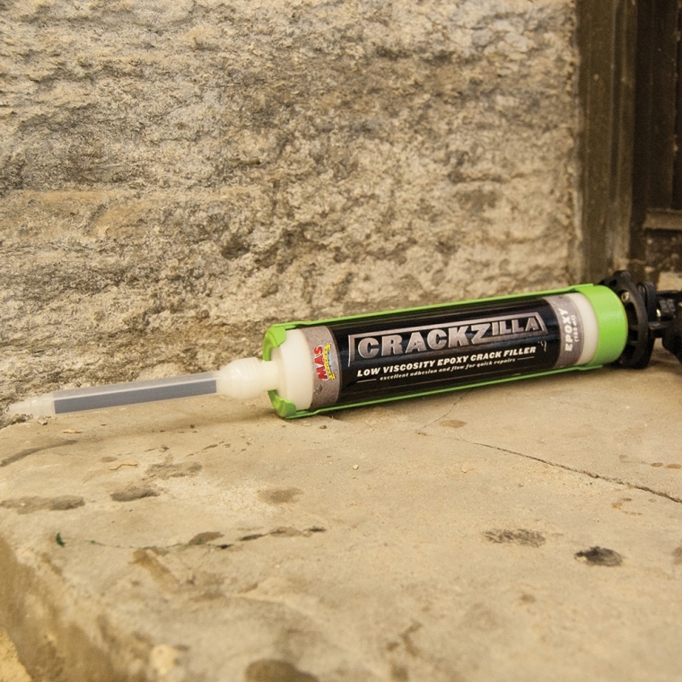 Crackzilla Low-Viscosity Epoxy Crack Filler, 185 mL Cartridge - full pic 