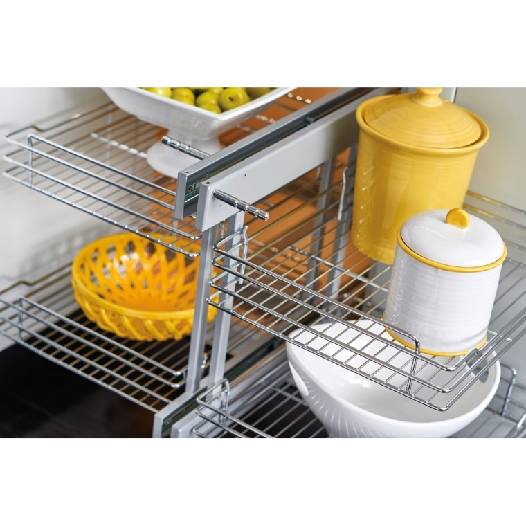 Rev-A-Shelf- Pullout Wire Pull-Slide-Pull Blind Corner Accessories - full pic 