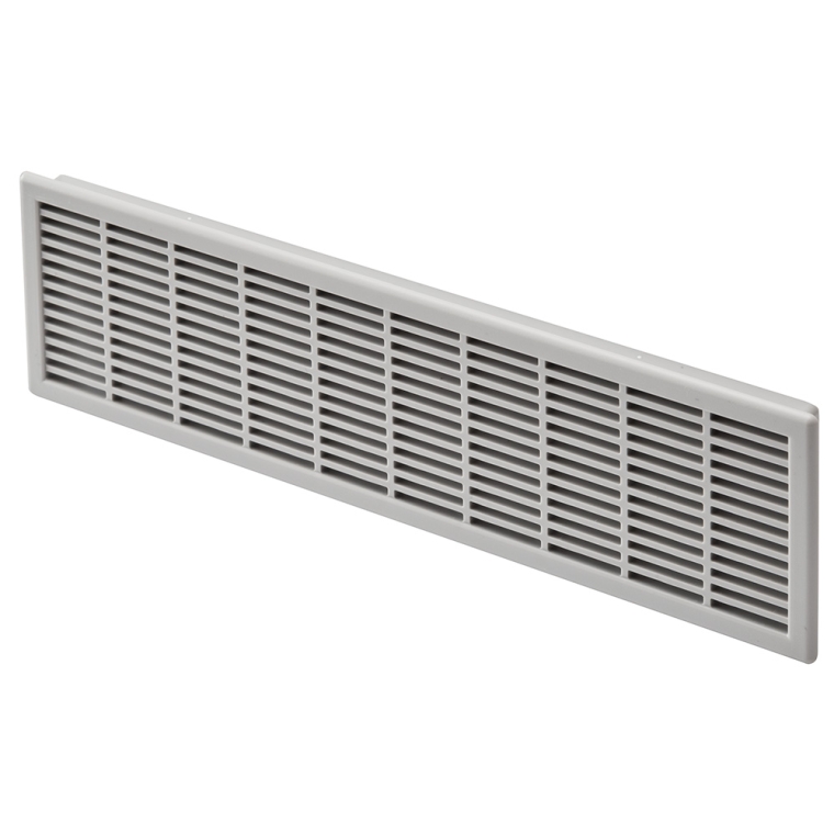 Rectangular Vent Grill, Fits 2-3/8'' x 8-5/8'' Opening - full pic 