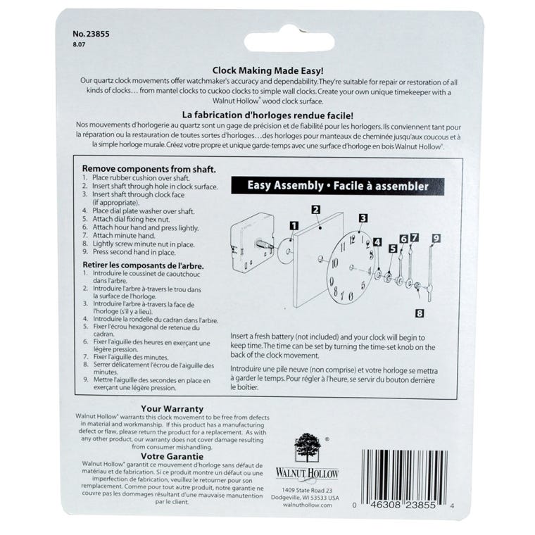 Clockmaking Kit - full pic 