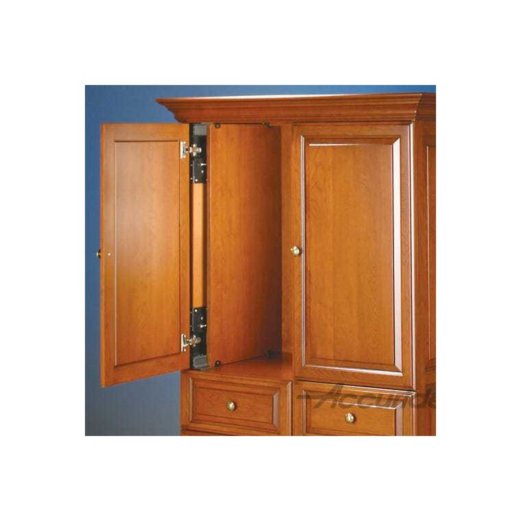 Accuride 1321 Pro-Pocket Door Slides with Hinges - full pic 