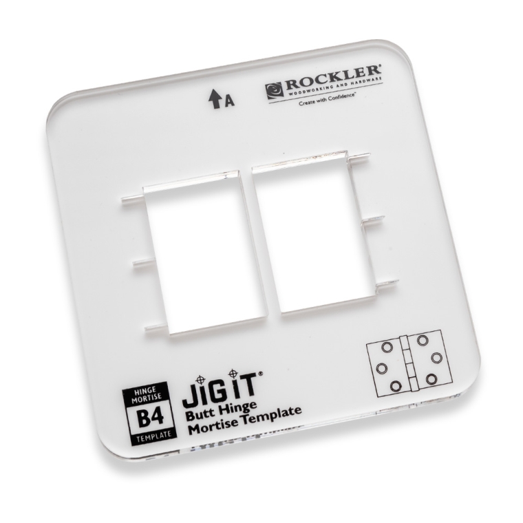 Rocker JIG IT Butt Hinge Mortise Template - full pic 