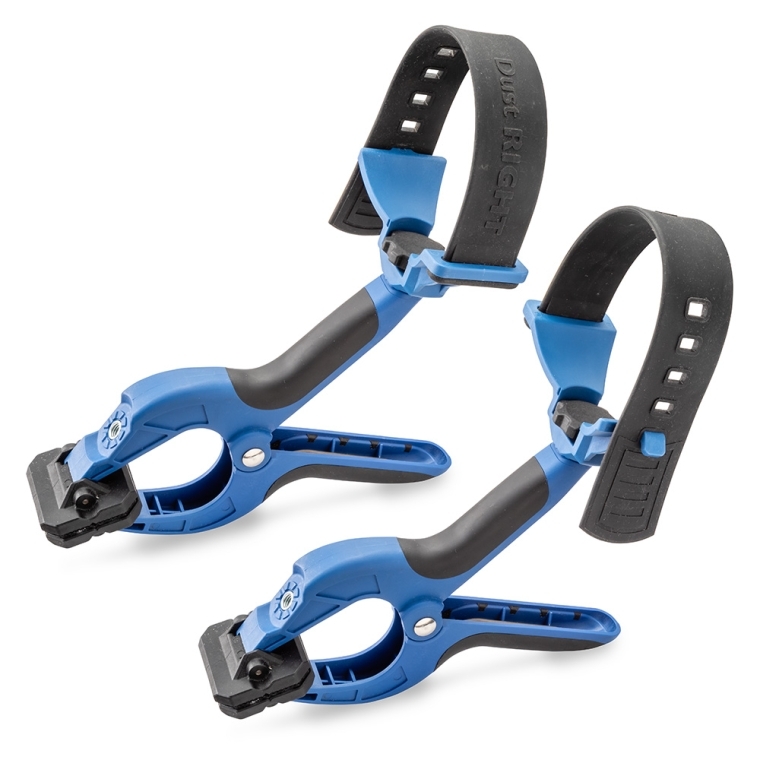 Dust Right 4'' Clamping Hose Holders, 2-Pack - full pic 