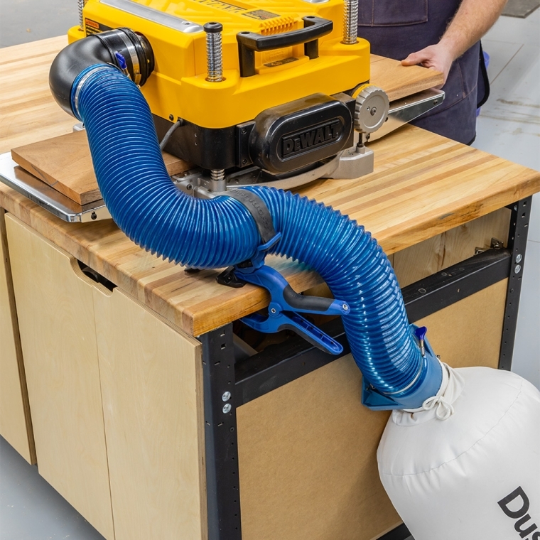 Dust Right 4'' Clamping Hose Holders, 2-Pack - full pic 