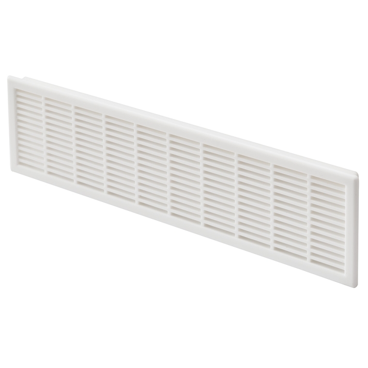Rectangular Vent Grill, Fits 2-3/8'' x 8-5/8'' Opening - full pic 