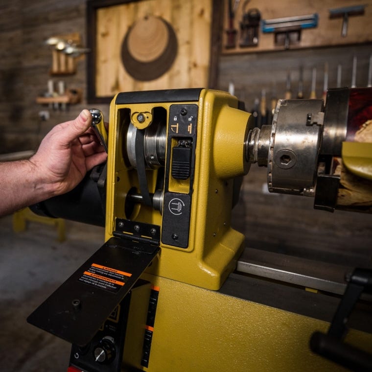 Powermatic PM2014 1HP Bench Lathe, 115V Input - full pic 