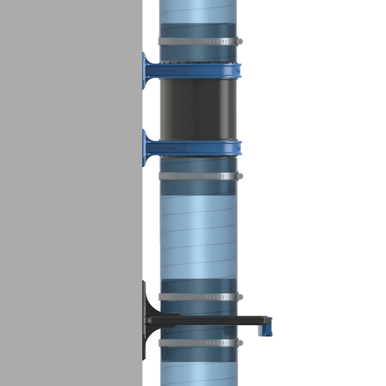 Dust Right 4'' to 4'' Ready-Mount Blast Gate - full pic 