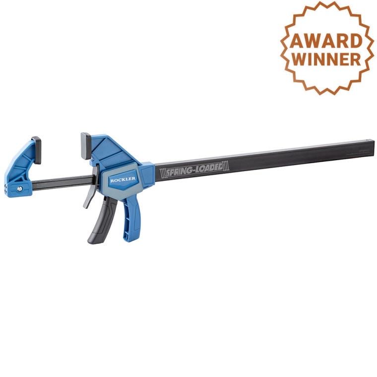 Rockler Medium-Duty Spring-Loaded Bar Clamps - full pic 