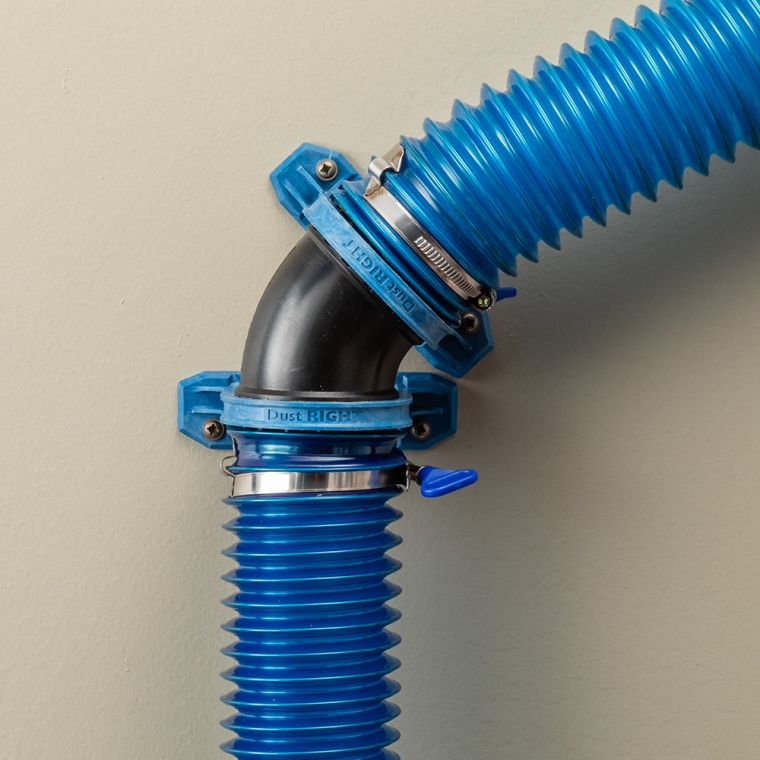 Dust Right Ready-Mount 2-1/2'' 45° Elbow - full pic 