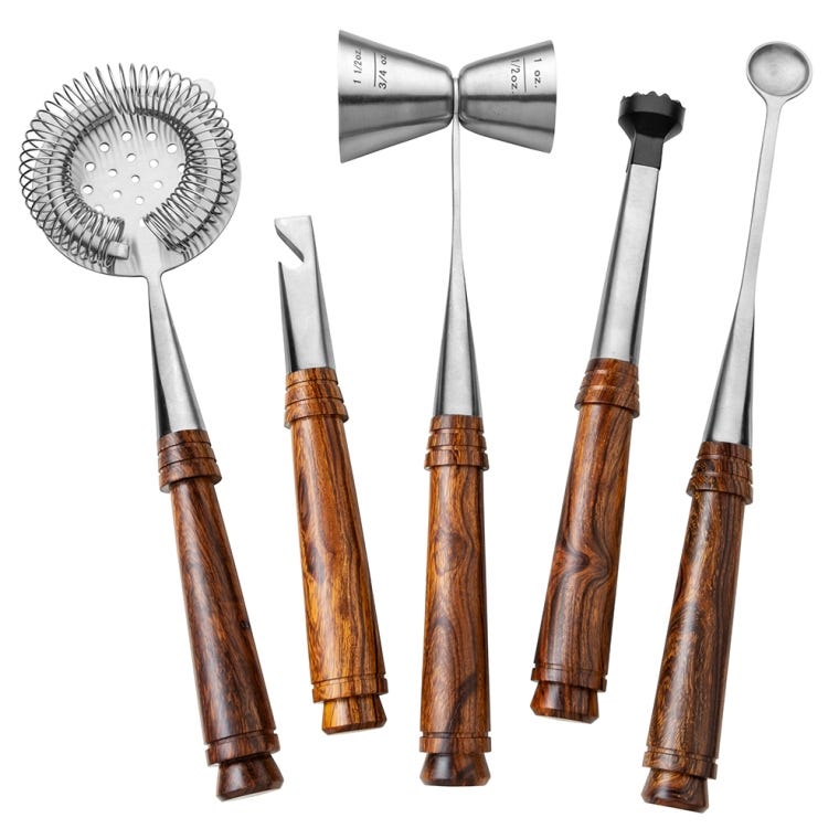 Complete Set of Rockler Bar Tool Turning Kits - full pic 