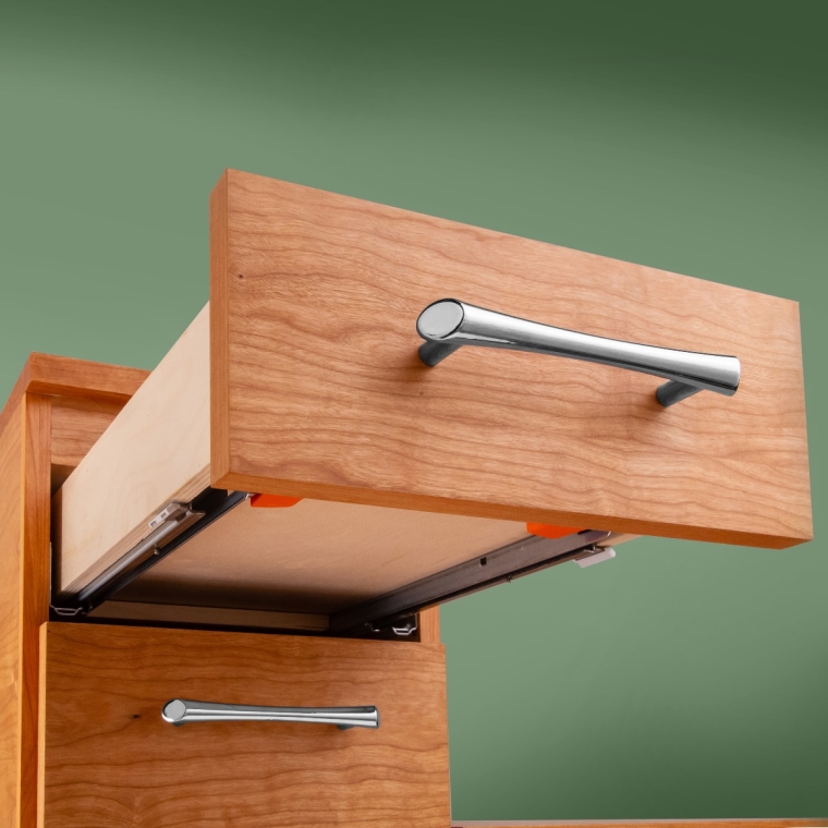 Blum Tandem Edge 7/8 Extension Drawer Slides with Blumotion Kit - full pic 